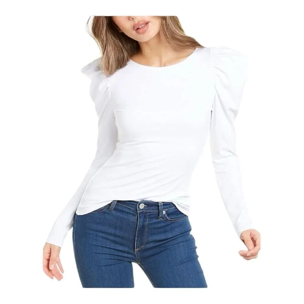 Susana Monaco white blouse NWT Medium